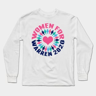 Women for Warren 2020 Long Sleeve T-Shirt